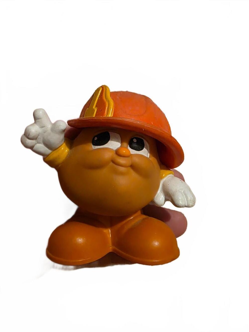 1987 Hasbro Mr. Potato Head Firefighter Figure Vintage Toy
